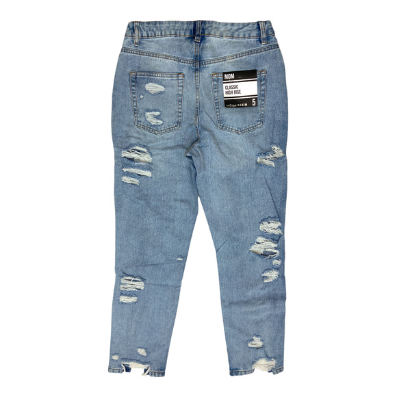 Short Jean 5 Boutons Refuge Vieilli Charlotte Russe - Taille 2 - Blanc - Neuf Avec étiquette
